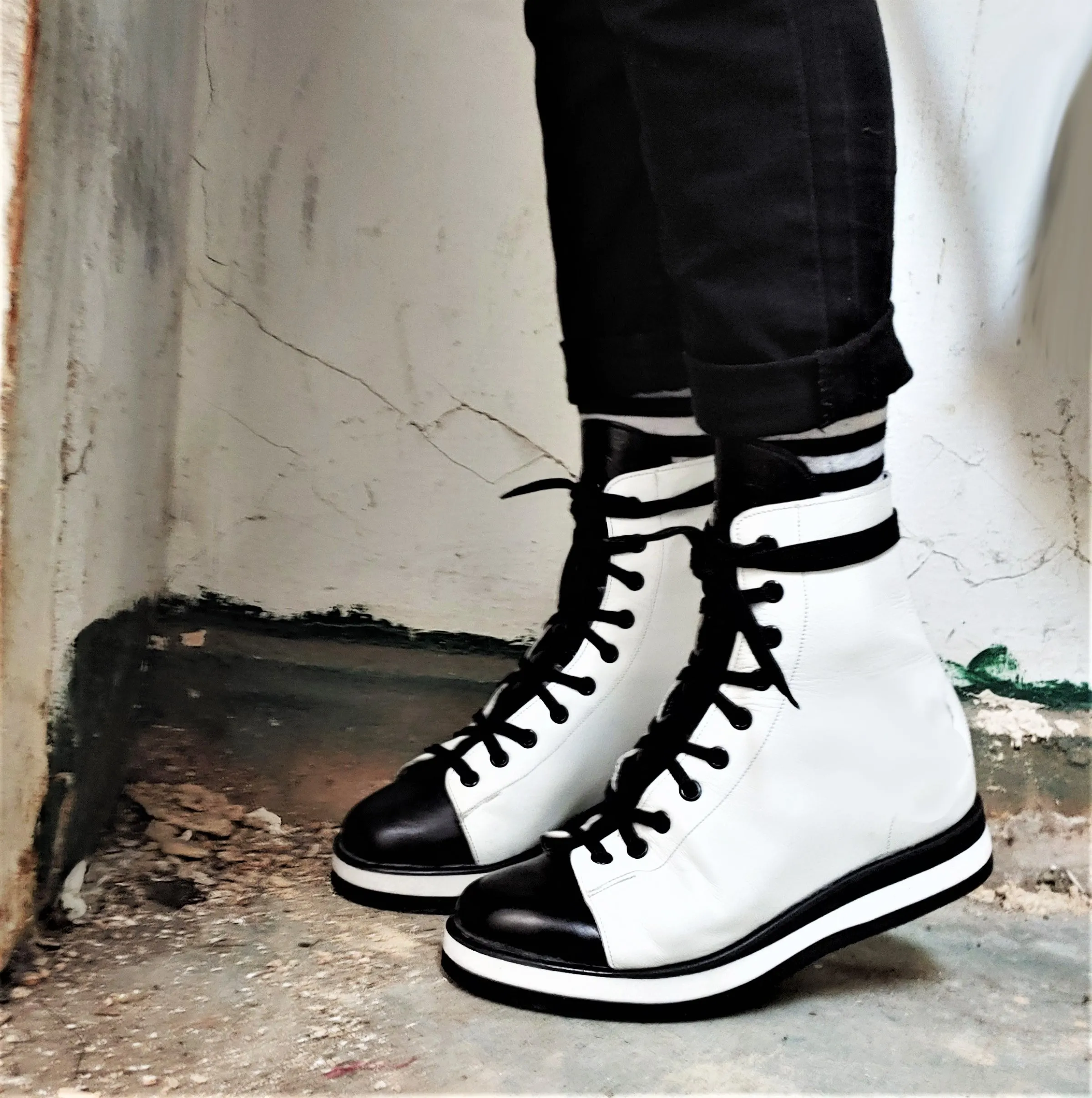 2-Tone Hi Tops