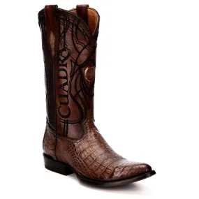 2C1NFY - Cuadra brown dress cowboy fuscus leather boots for men