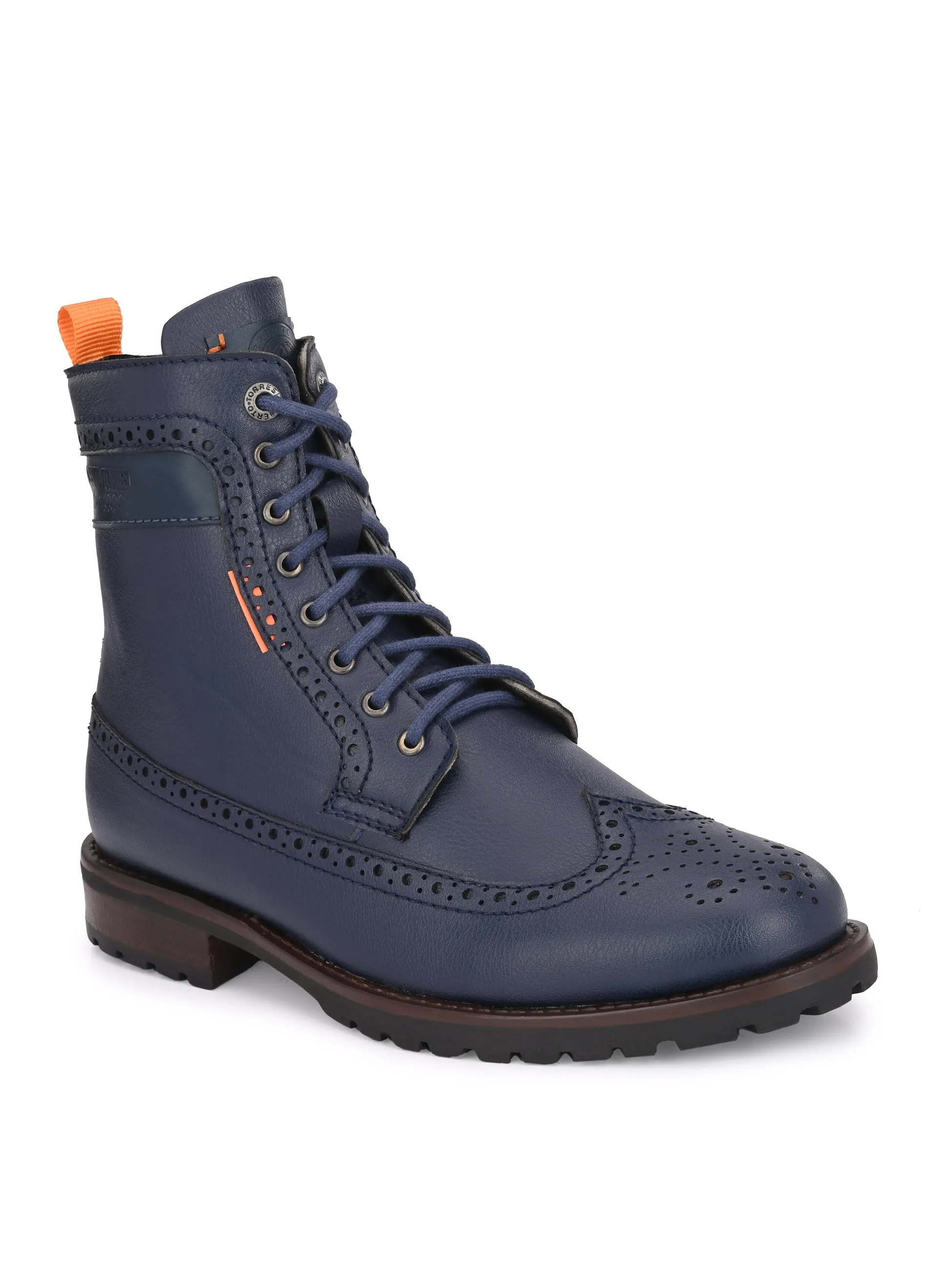 Alberto Torresi Men Blue Zayn Boots