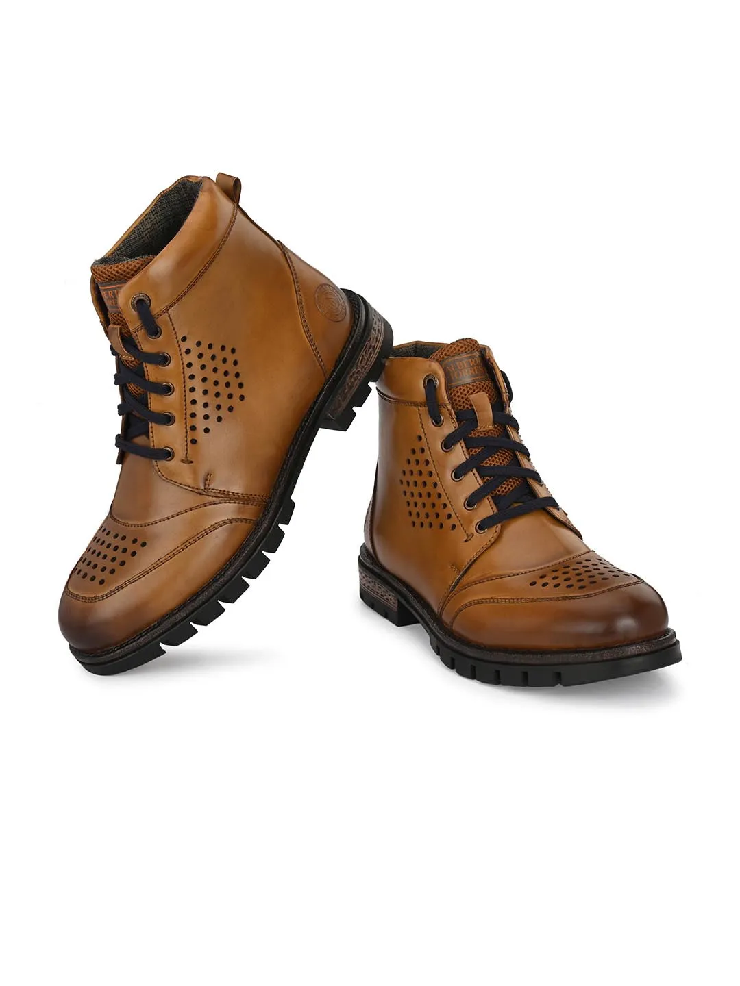 Albeto Torresi Ankel Higth Lace Up Boot For Men