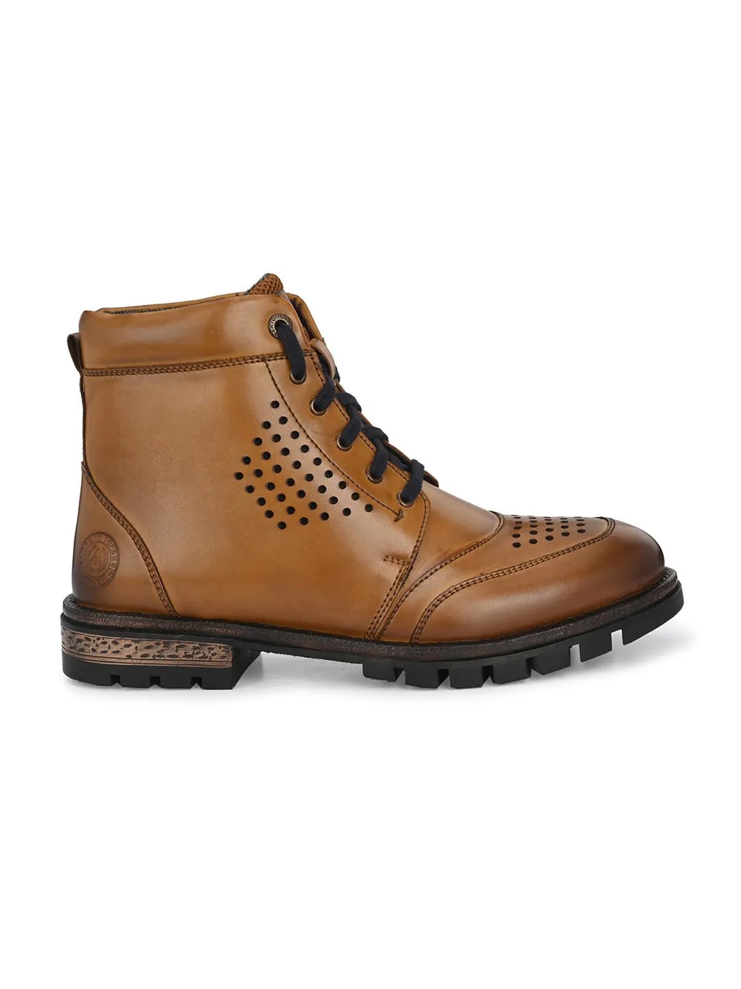 Albeto Torresi Ankel Higth Lace Up Boot For Men