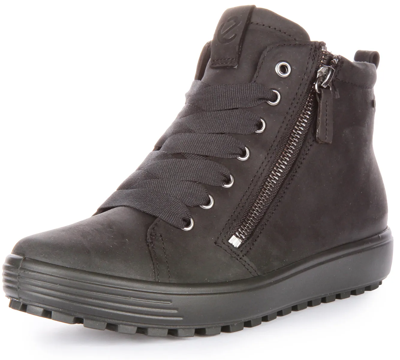 Ecco Soft 7 Tred Waterproof In Black For Women