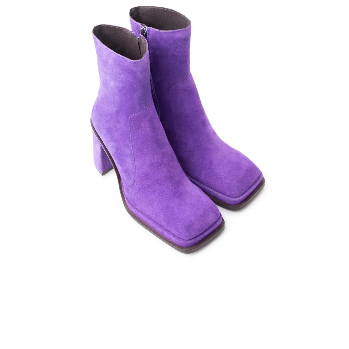 Bowen Purple Suede