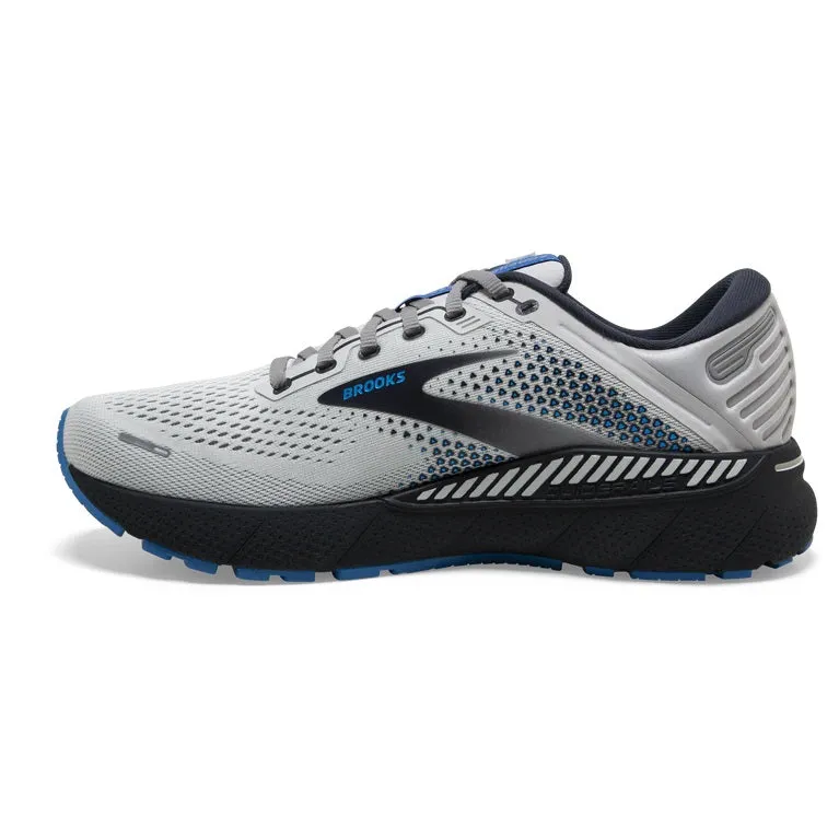 'Brooks' Men's Adrenaline GTS 22 - Oyster / India Ink / Blue