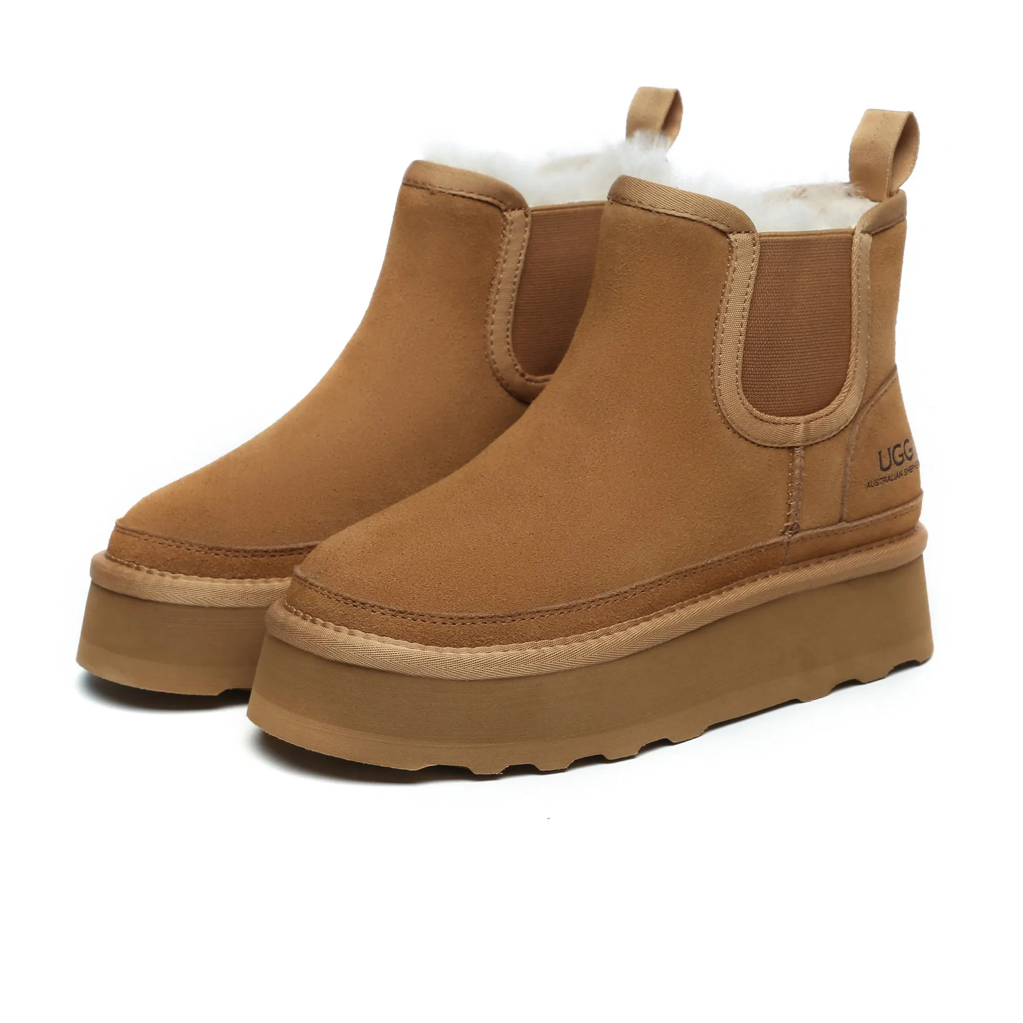 Chelsea UGG Platform Boots