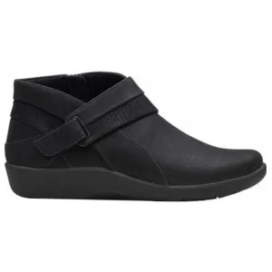 Clarks Sillian Rani Black Textile Boot (Women's)