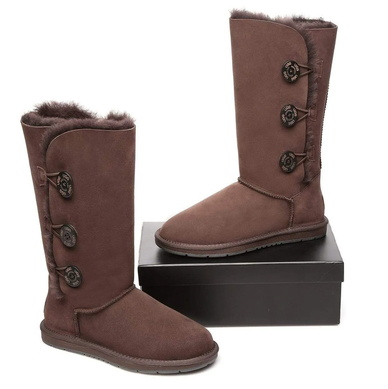 Classic Tall 3-Buttons UGG Boots