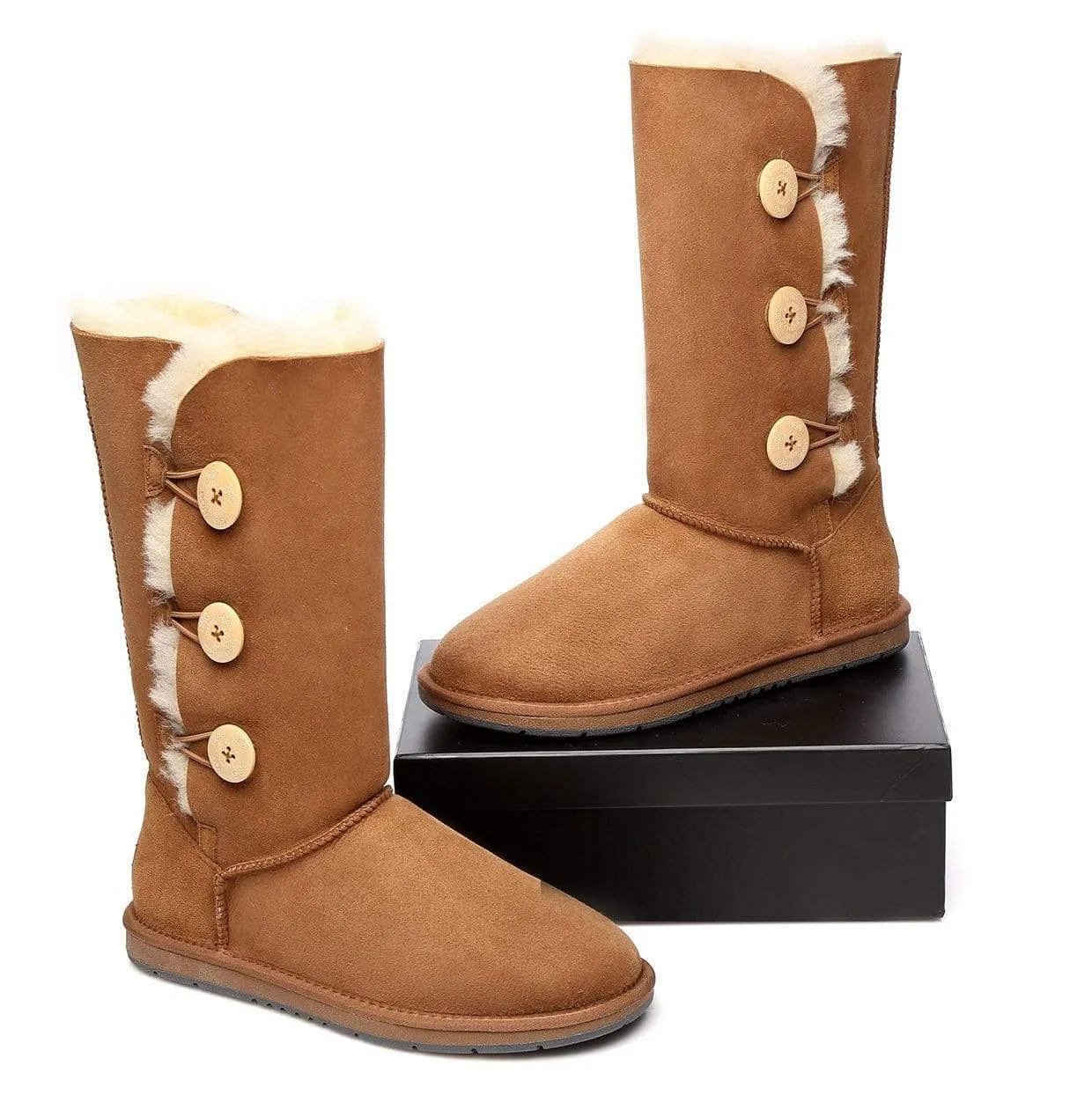 Classic Tall 3-Buttons UGG Boots