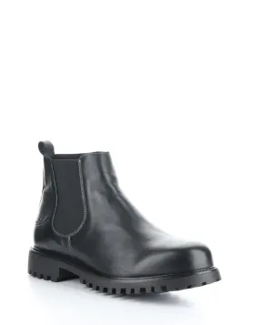 DAX BLACK Round Toe Boots