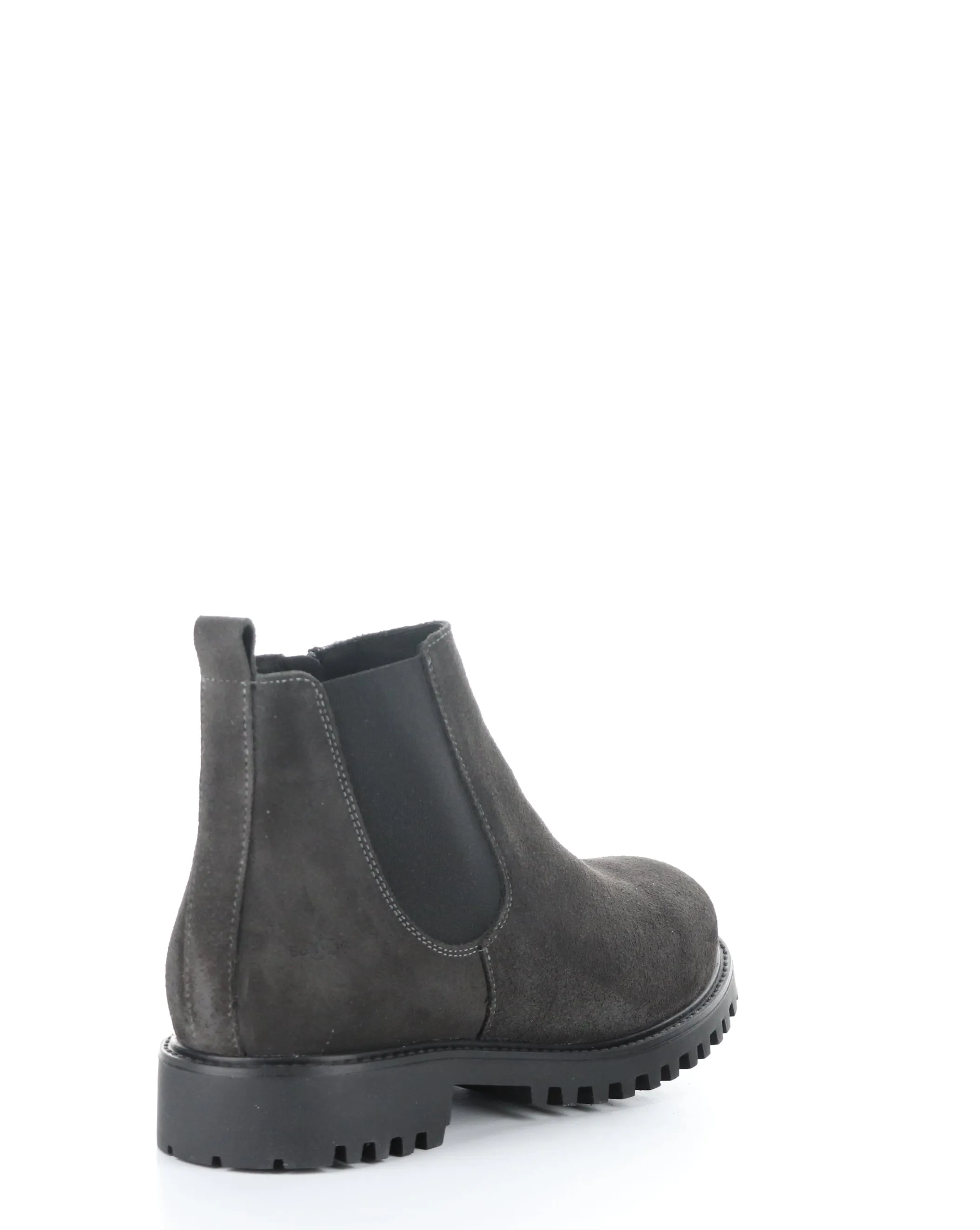 DAX GREY/BLACK Round Toe Boots