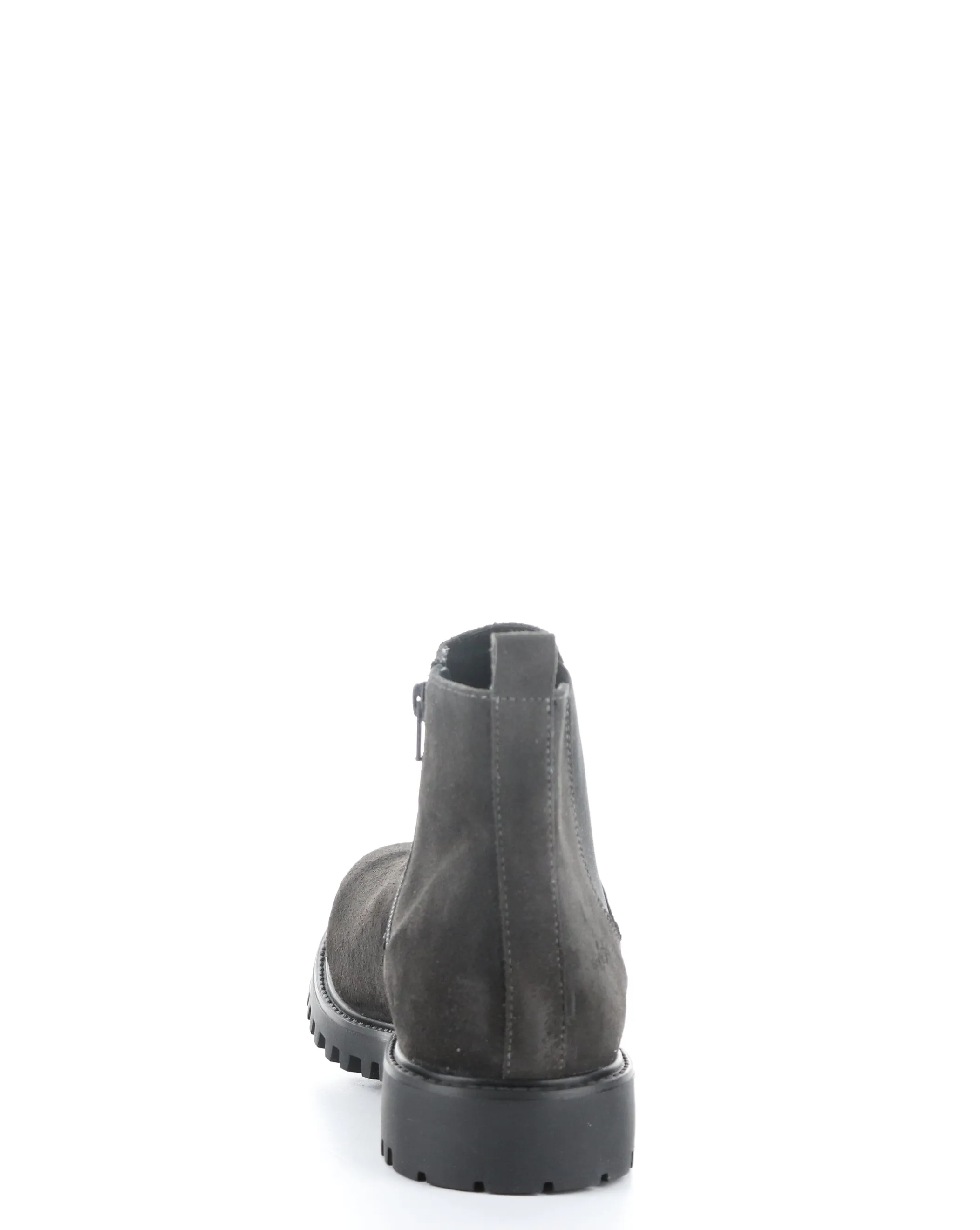 DAX GREY/BLACK Round Toe Boots