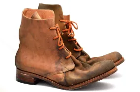 Derby Boot / Reverse Cordovan stain