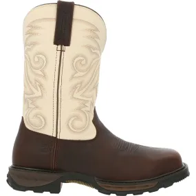 'Durango' Men's 11" Maverick XP WP Western Comp Toe - Chocolate / White