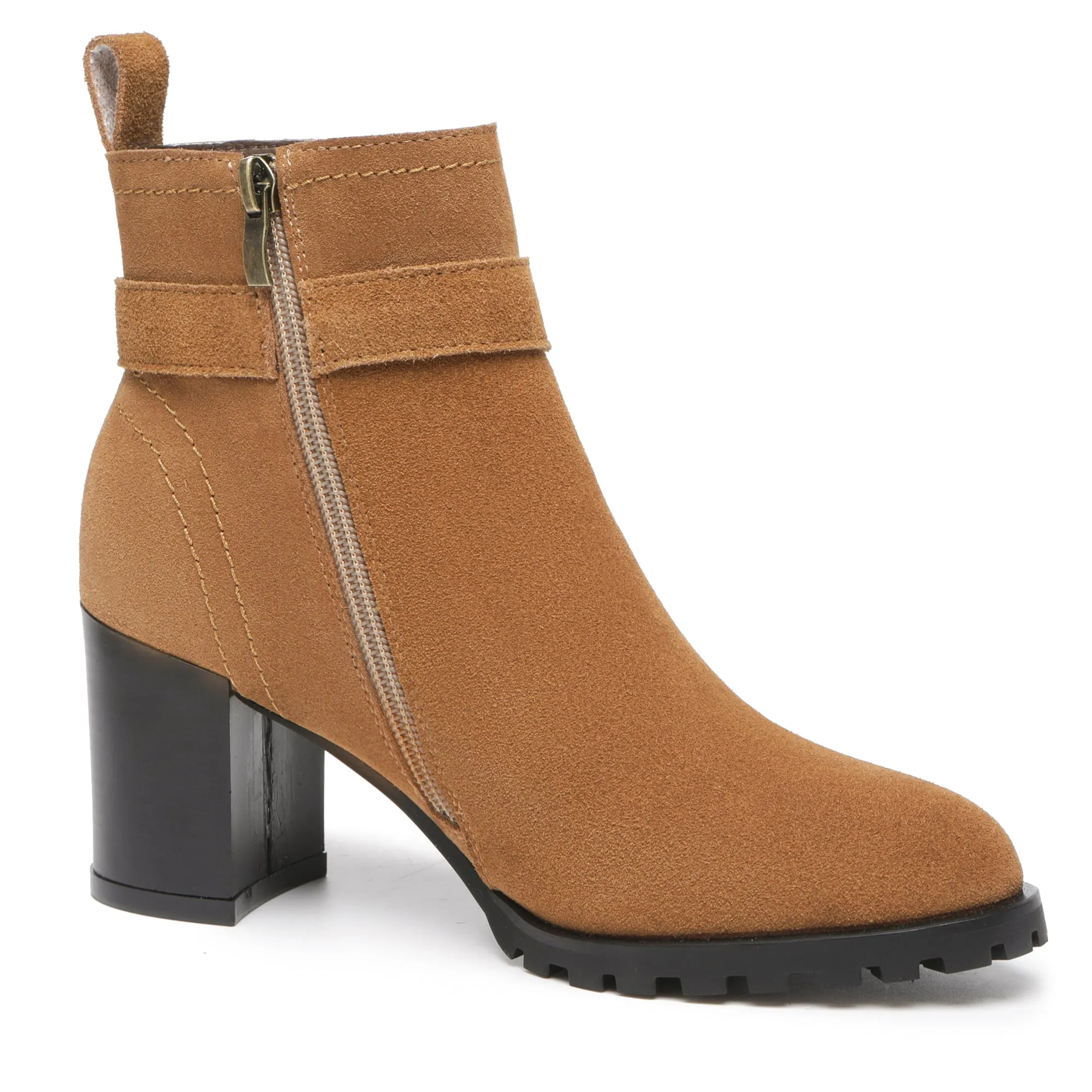 Erica Ankle Zipper Women Boots