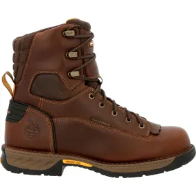 'Georgia Boot' Men's 8" Athens 360 EH WP Soft Toe - Brown