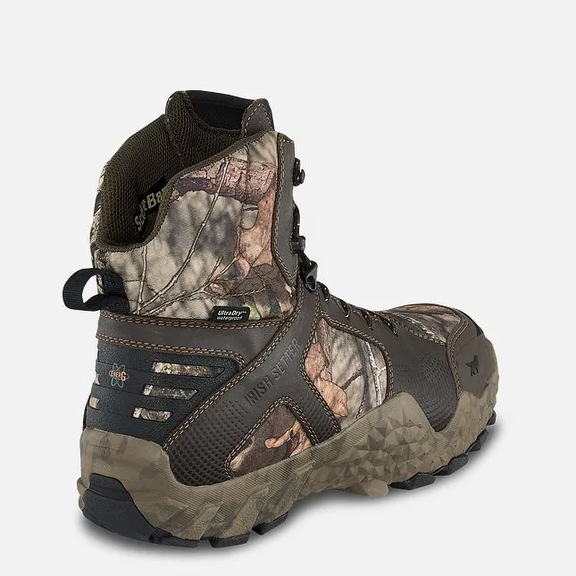 'Irish Setter' Men's 8" VaprTrek 1200GR WP Hunting Boot - Mossy Oak Break-Up Country