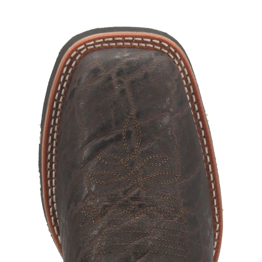 'Laredo' Men's 11" Dillon Western Square Toe - Brown