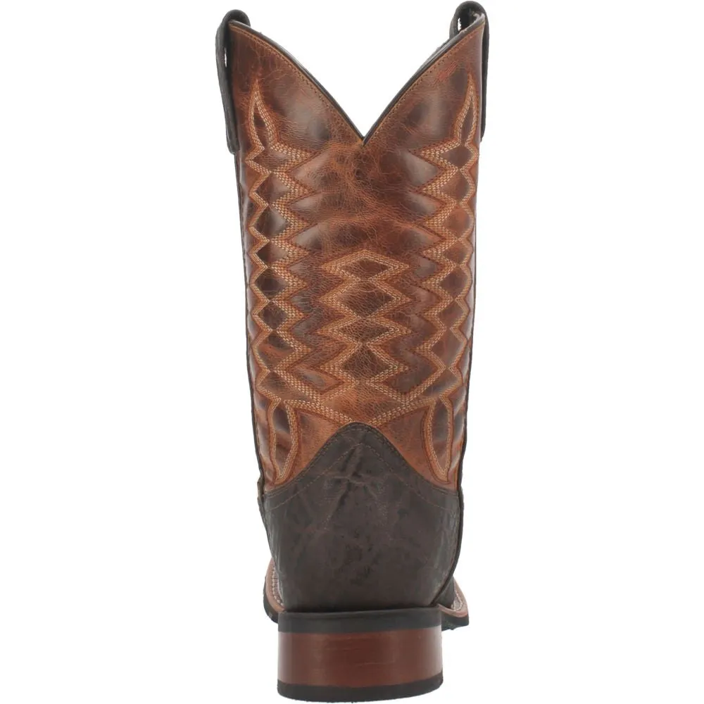 'Laredo' Men's 11" Dillon Western Square Toe - Brown