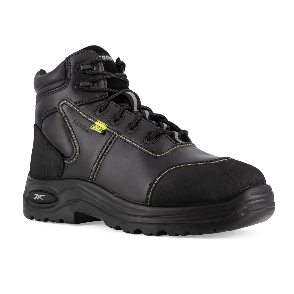 'Reebok' Men's 6" Trainex Sport Int. MetGuard EH Comp Toe - Black