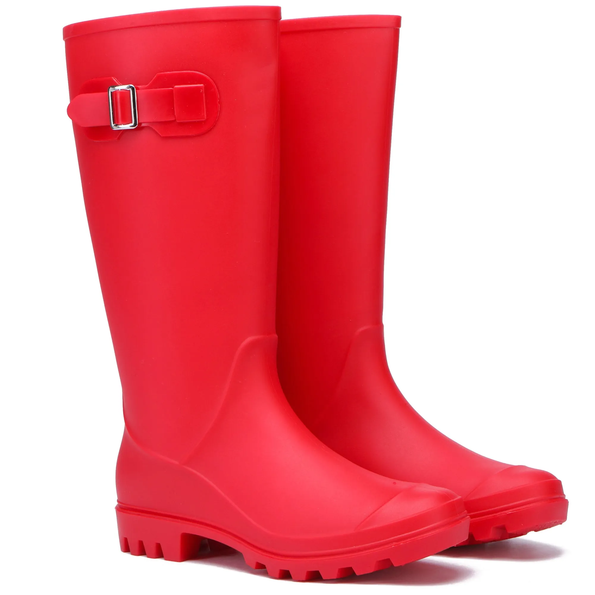 Tall Sheepskin Insole Gumboots Rain Boots