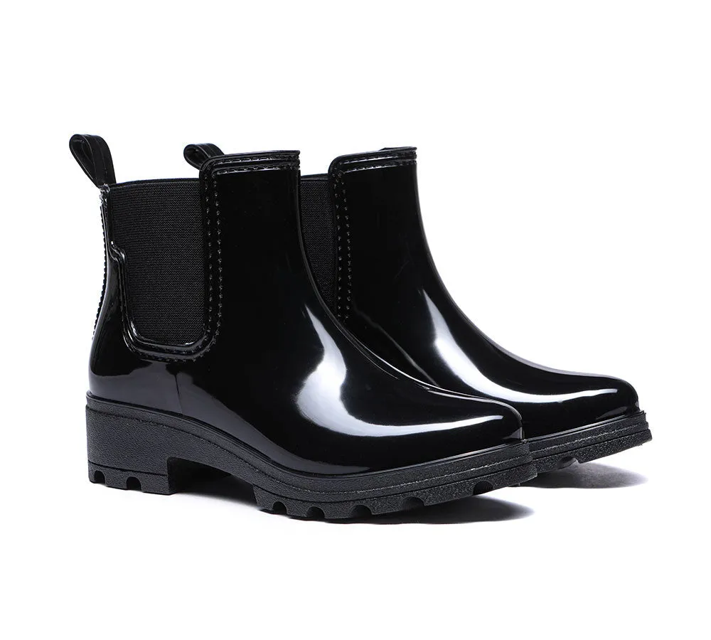 TARRAMARRA Rainboots, Ankle Gumboots Women Vivily With Wool Insole