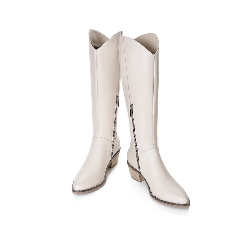 TARRAMARRA Women Leather Boots Catalina Knee-High