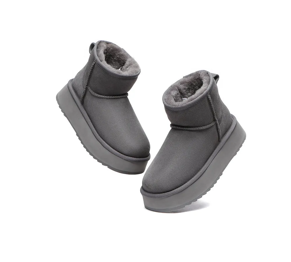 UGG Australian Shepherd Ugg Mini Platform Ugg Boots Thick Bottom Mini Classic