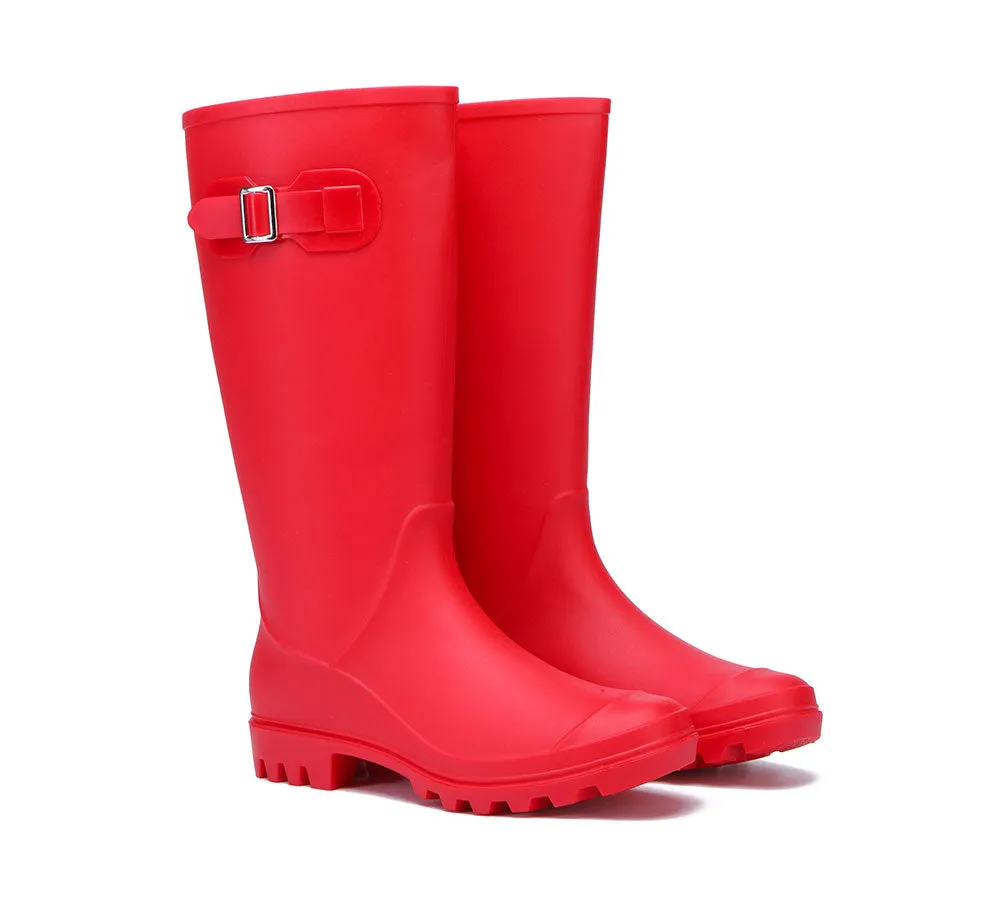 TARRAMARRA Rainboots ,Tall Gumboots Women Veronica With Wool Insoles