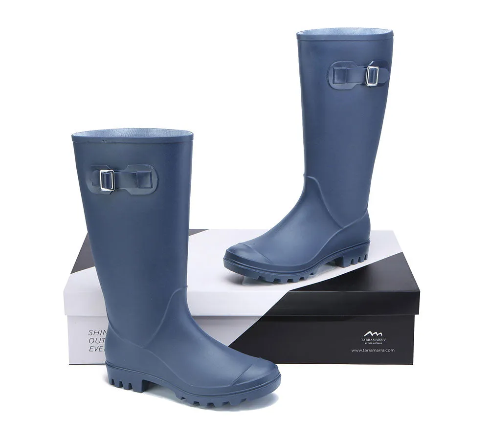 TARRAMARRA Rainboots ,Tall Gumboots Women Veronica With Wool Insoles