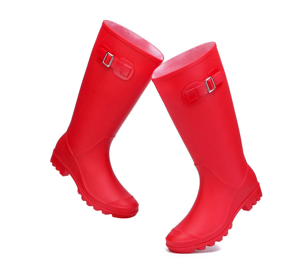 TARRAMARRA Rainboots ,Tall Gumboots Women Veronica With Wool Insoles