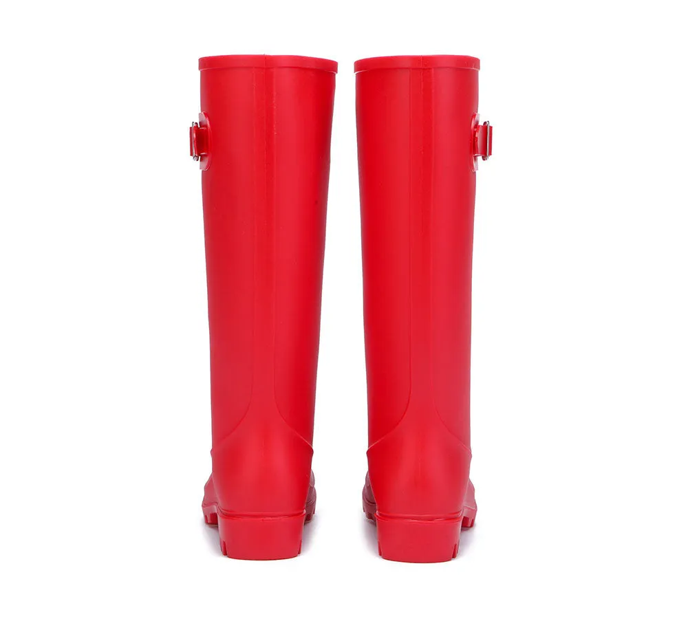 TARRAMARRA Rainboots ,Tall Gumboots Women Veronica With Wool Insoles