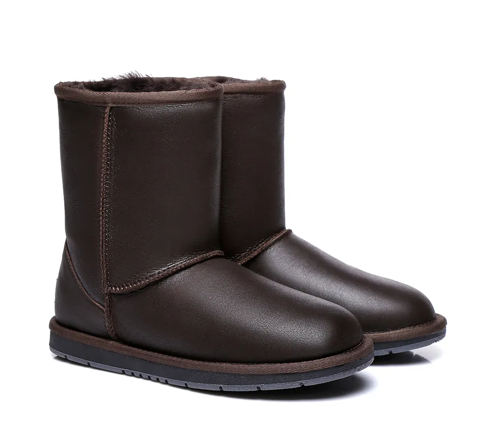 UGG Australian Shepherd Australia Premium Sheepskin Unisex Short Classic Nappa Water Resistant Boots