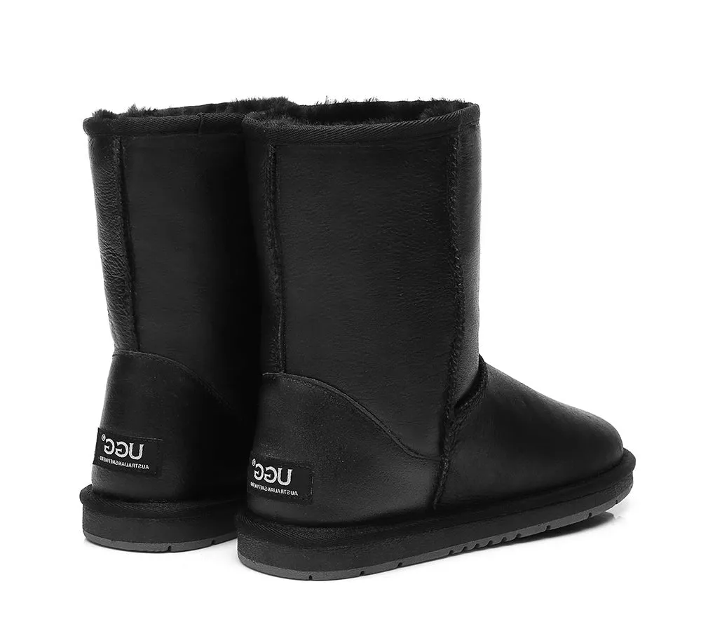 UGG Australian Shepherd Australia Premium Sheepskin Unisex Short Classic Nappa Water Resistant Boots