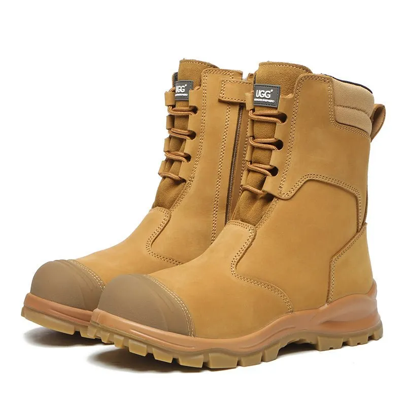 Certainly! Here’s an optimized title for the UGG Billy Work Safety Boots:

UGG Billy Premium Leather Work Safety Boots - Durable, Waterproof, and Comfortable Footwear for Men and Women