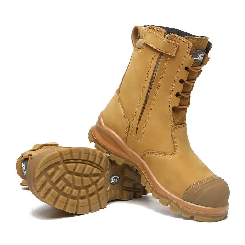 Certainly! Here’s an optimized title for the UGG Billy Work Safety Boots:

UGG Billy Premium Leather Work Safety Boots - Durable, Waterproof, and Comfortable Footwear for Men and Women