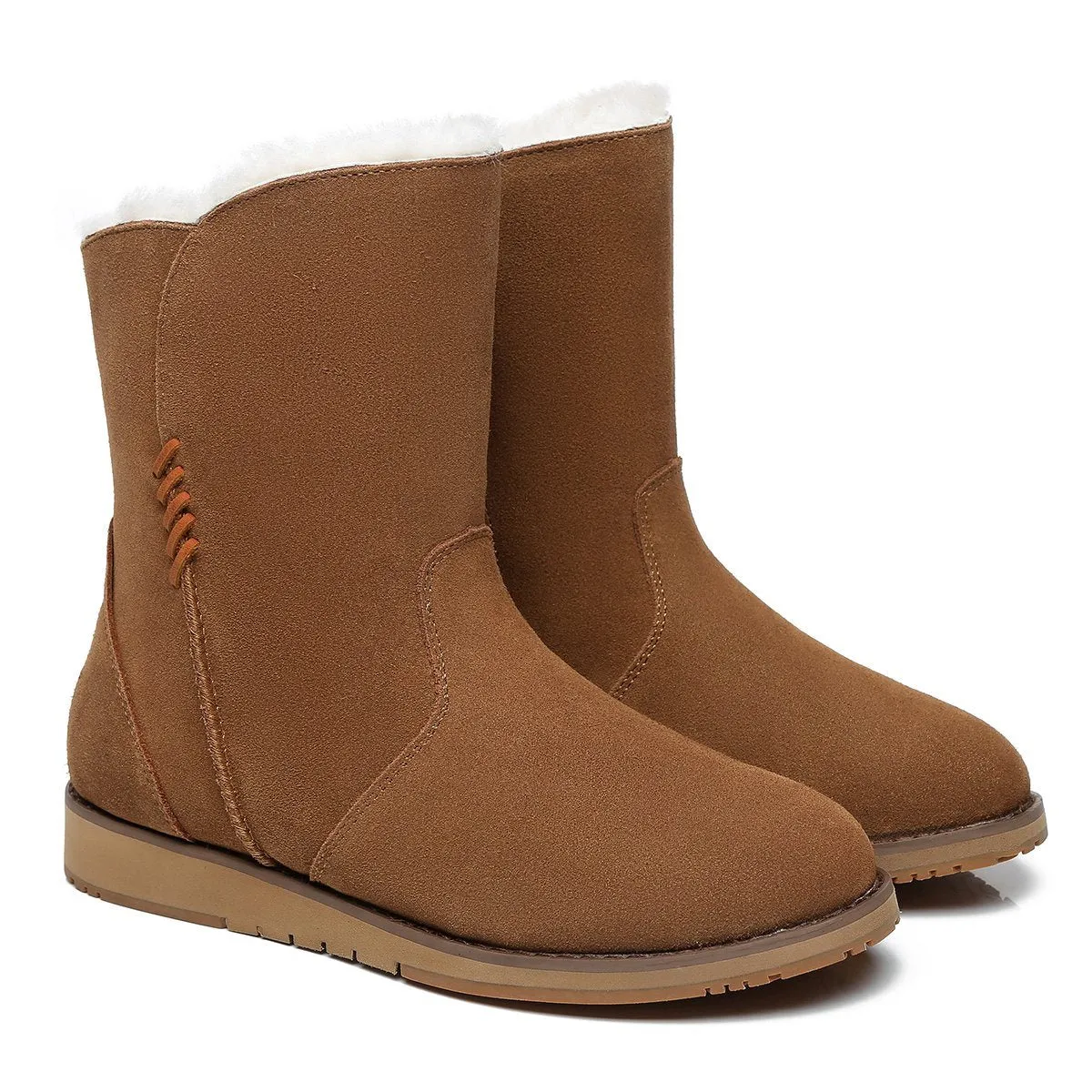 UGG Karina Women Inner Zipper Short Boots