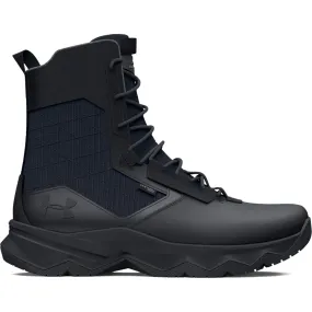 'Under Armour' Men's 8 Stellar G2 SR Side Zip Soft Toe - Black